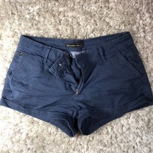 Abercrombie and Fitch Navy Shorts